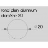 ROND PLEIN ALUMINIUM BRUT FIN DE SÉRIE 6060 NF EN 573-1 - www.esse.fr