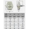 SERRE-CÂBLE PLAT SIMPLEX ACIER ZINGUÉ ou INOX - Ø2 à Ø10 - www.esse.fr