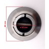 SUPPORT MURAL PLATINE INOX BROSSE 304 TUBE ROND Ø42,4 - www.esse.fr