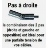 FIXATION ARTICULEE INOX 316 pour RAMPANT M6 ou M8 - www.esse.fr