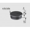 BOUCHON ROND MAIN COURANTE INOX TUBE Ø42.4 OU Ø48,3 - www.esse.fr