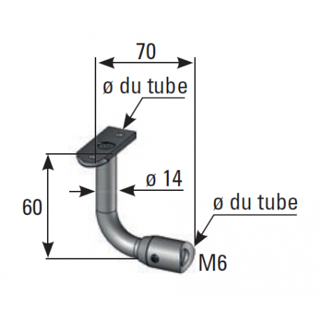 Support Main Courante Inox Tube Inoxydable Esse Fr