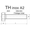 COFFRET 570 PCS VIS TÊTE H INOX A2 DIN933 FILETAGE TOTAL - www.esse.fr