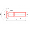 VIS FHC DIN 7991 CL10.9 ACIER BRUT FILETAGE PARTIEL - www.esse.fr