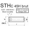 VIS STHC 45H BRUT CUVETTE ANSI B18-3 UNC POUCES - www.esse.fr