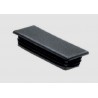 EMBOUT PATIN FIN TUBE RECTANGULAIRE BOUCHON PEBD - www.esse.fr