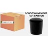 CARTON EMBOUT ENVELOPPANT ROND CAOUTCHOUC NOIR BLANC - www.esse.fr