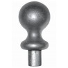 POINTE FER DE LANCE ALU BOULE RONDE Ø30 ALUMINIUM U0185