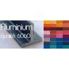 TÉ ALUMINIUM LAQUE ÉPOXY COULEUR FOUR TEINTES RAL ALU T BQE