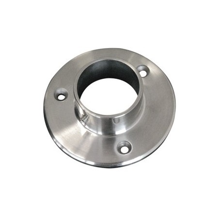 SUPPORT PLATINE INOX 316 A4 OU 304 TUBE ROND MAIN COURANTE