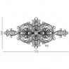 PALMETTE FONTE FIXATION VIS FINITION BRUTE OU ZINGUÉE - www.esse.fr