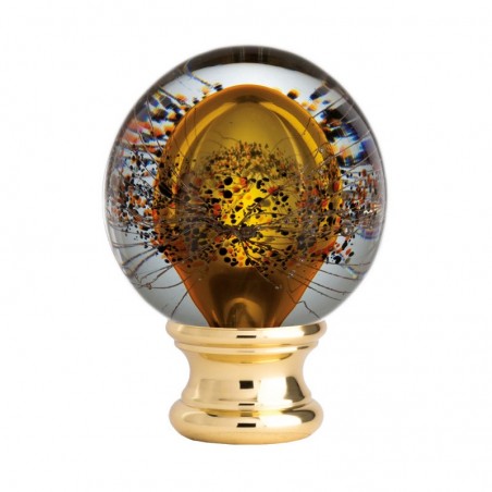 BOULE DÉPART SPHERE VERRE SOUFFLÉ PAR STEINMETZ - www.esse.fr