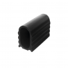 ÉLÉMENT INSERTION SUPPORT TUBE OVALE 40X20 PEBD NOIR - www.esse.fr