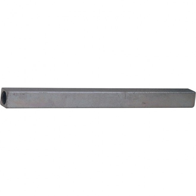 Tige carrée 8 mm - En acier massif - Longueur : 100 mm - 140 mm - Pour  fenêtre et poignée de porte - Argent (140 mm) : : Bricolage