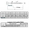 VIS AGGLOMÉRÉ TORX 6 LOBES ZINGUÉ BICHRO AUTOFOREUSE - www.esse.fr