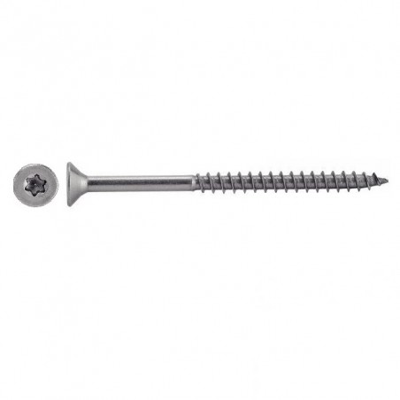 VIS TÊTE FRAISÉE TORX INOX A2 OU A4 BOIS ET AGGLOMÉRÉ M7605