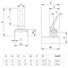 PIVOT SPHÉRIQUE RÉGLABLE SUR PLATINE RÉGLABLE   - www.esse.fr