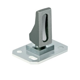 PIVOT SPHÉRIQUE TÉTON PLATINE À VISSER ACIER ZINGUÉ M9011