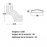 DÉCOR D'ANGLE ALU PROFILE MOULURE D'APPLIQUE ALUMINIUM - www.esse.fr