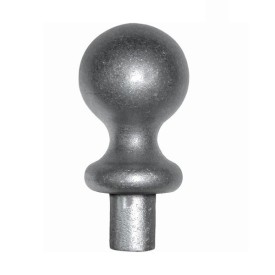 POINTE FER DE LANCE ALU BOULE RONDE Ø30 ALUMINIUM U0185