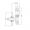 PAUMELLE DÉCORATIVE FER A VISSER ACIER 110 OU 158 - www.esse.fr