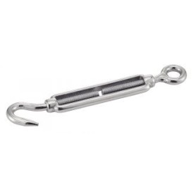 TENDEUR ŒIL-CROCHET EN INOX A4 – DE 5 MM À 20 MM