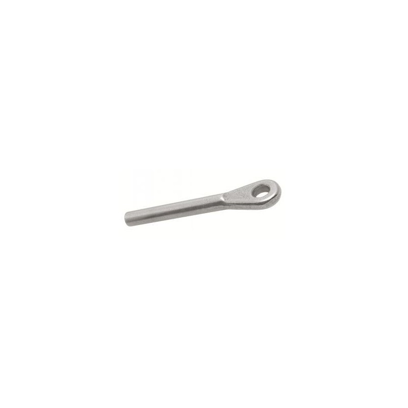 EMBOUT À ŒIL À SERTIR EN INOX A4 – POUR CÂBLES DE 2,5 MM À 12 MM