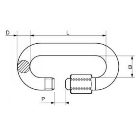 MAILLON À VISSER EN INOX A4 – DE Ø3 MM À Ø12 MM