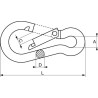 MOUSQUETON EN INOX A4 – DE Ø4 MM À Ø13 MM