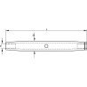 CORPS FERMÉ DE RIDOIR - INOX A4 (DIMENSIONS DE 5 À 12 MM)