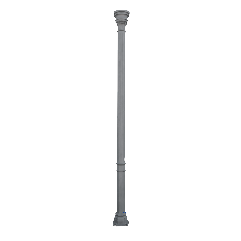 Colonne Fonte Octogonale H3180 mm – Base Ø235 mm – 3000 KG | Esse